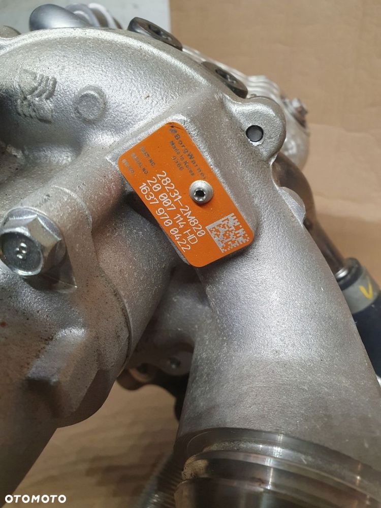 TURBOSPRĘŻARKA KOMPLETNA TUCSON 1.6 T-GDI 21r 28231 ORYGINAŁ - 3
