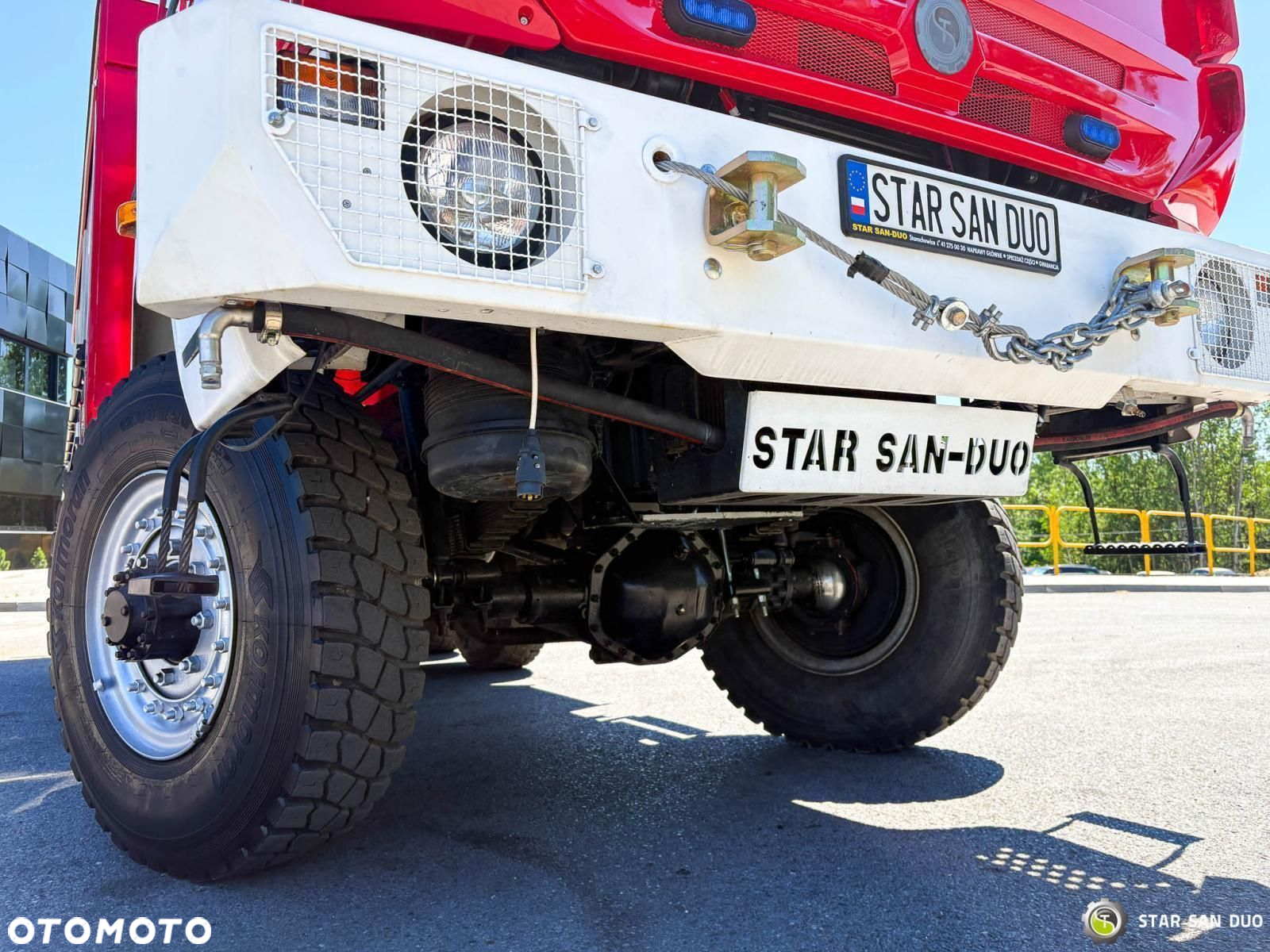 Star 266 MAN 6x6 Pożarniczy Wóz Strażacki - 12