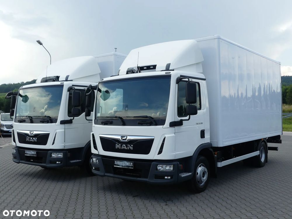 MAN TGL 12.190 / EURO 6 / KONTENER + WINDA / NISKI PRZEBIEG / - 2