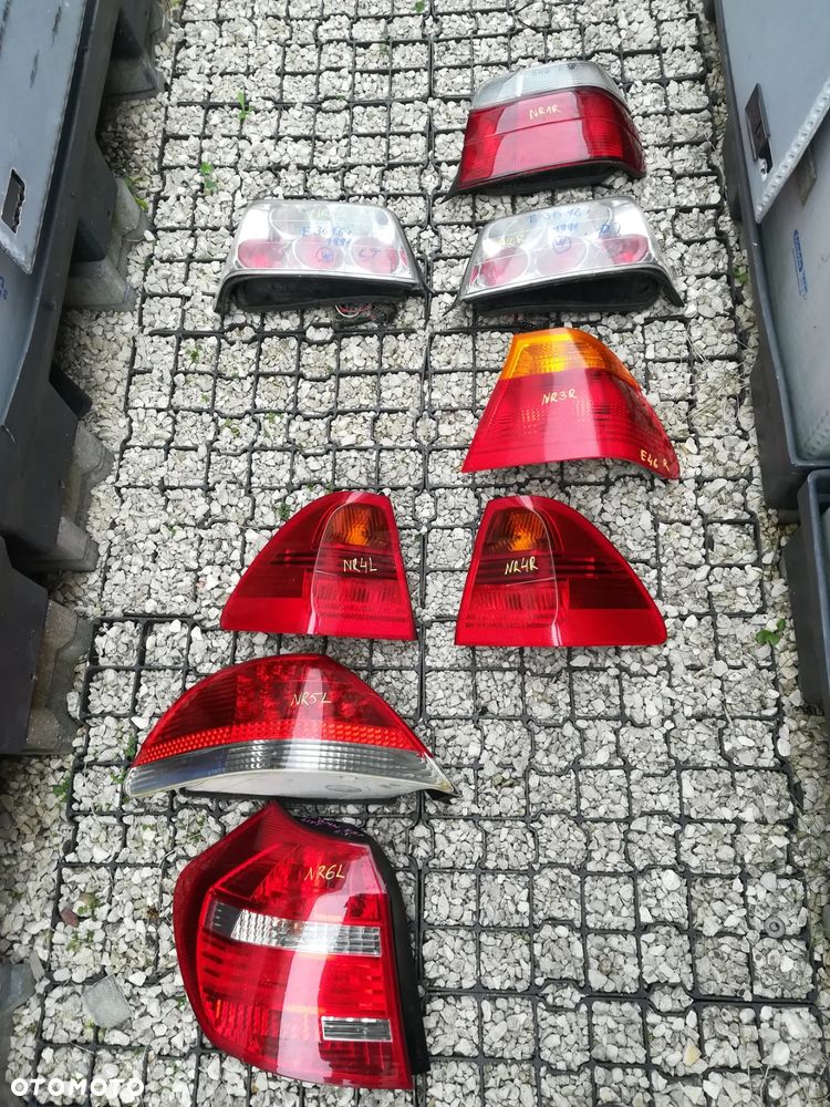 LAMPY TYŁ, TYLNE BMW ŚWIATŁO W ZDERZAK - 1