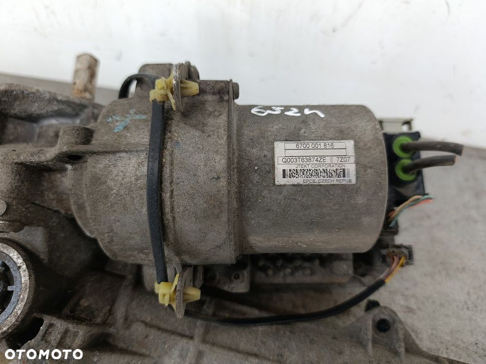 MAGLOWNICA PRZEKŁADNIA KIEROWNICY PEUGEOT 207 6700001816 Q003T63874ZE JTEKT - 3
