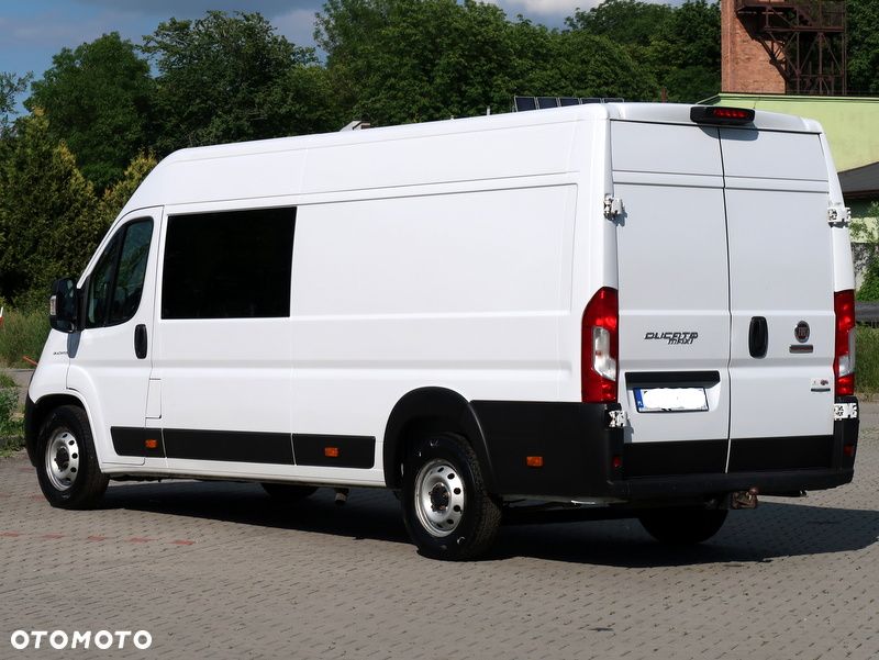Fiat 2022 DUCATO L4H2 MAXI BRYGADOWY, 7osób Salon Polska, 1 właściciel. Drzwi 270stopni, Kamera, NOWY MODEL - 3