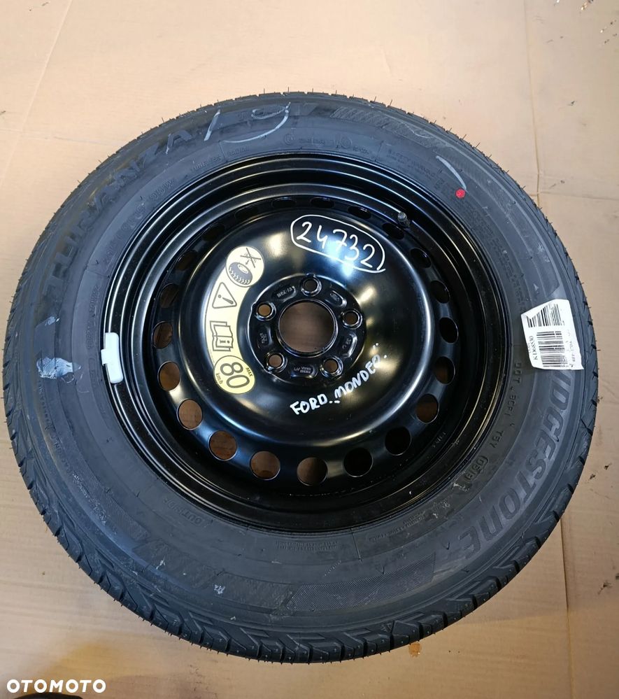 FORD MONDEO MK5 KOŁO ZAPASOWE ZAPAS 6,5Jx16 ET50 215/60 R16 5x108 - 1