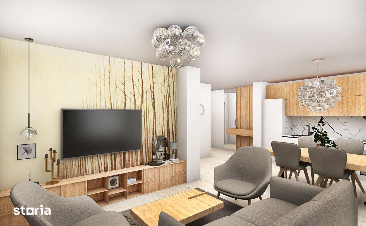 Apartament cu 2 camere finisat la alb, Selimbar, str Doamna Stanca — fotografia 1