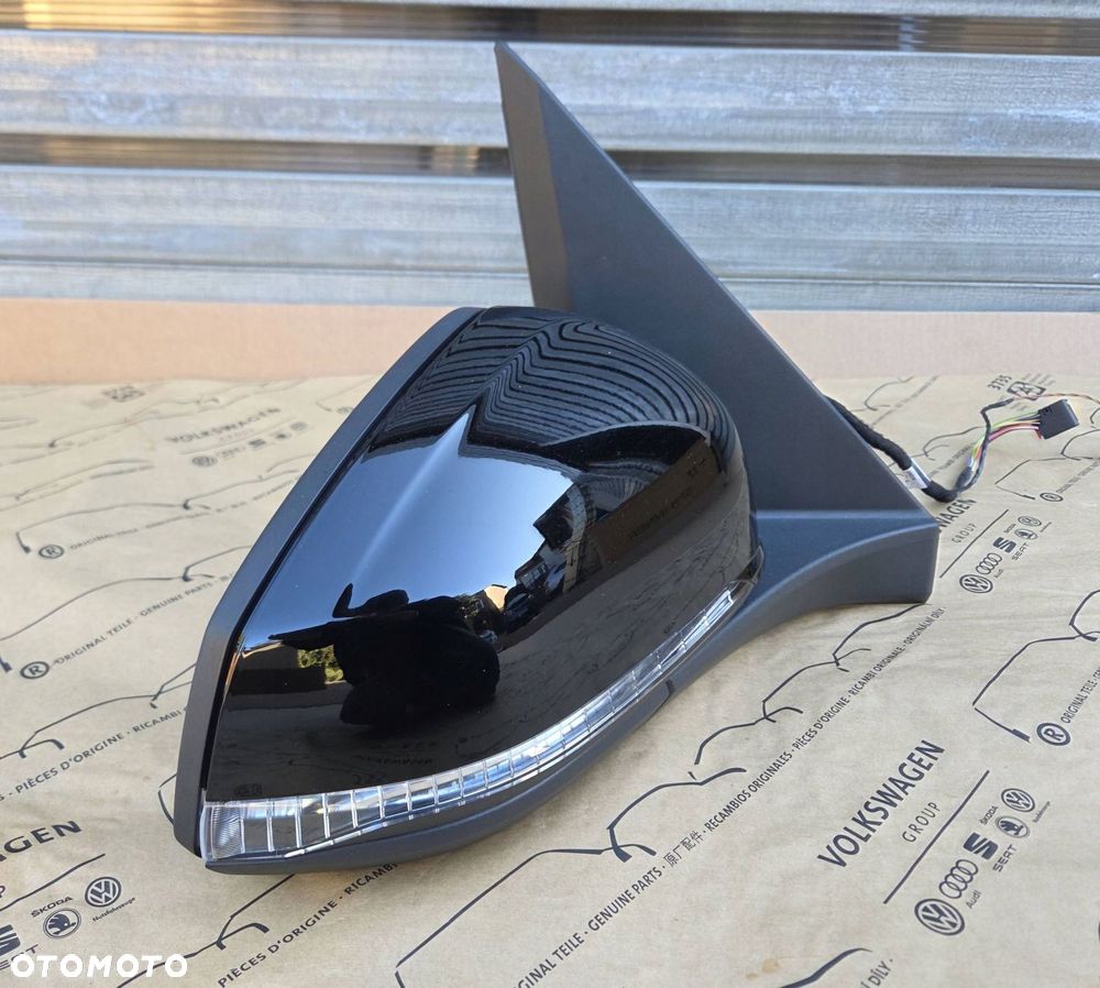 volkswagen multivan t7 elektryczne lusterko prawe drzwi przednich 9+2 pin - 3