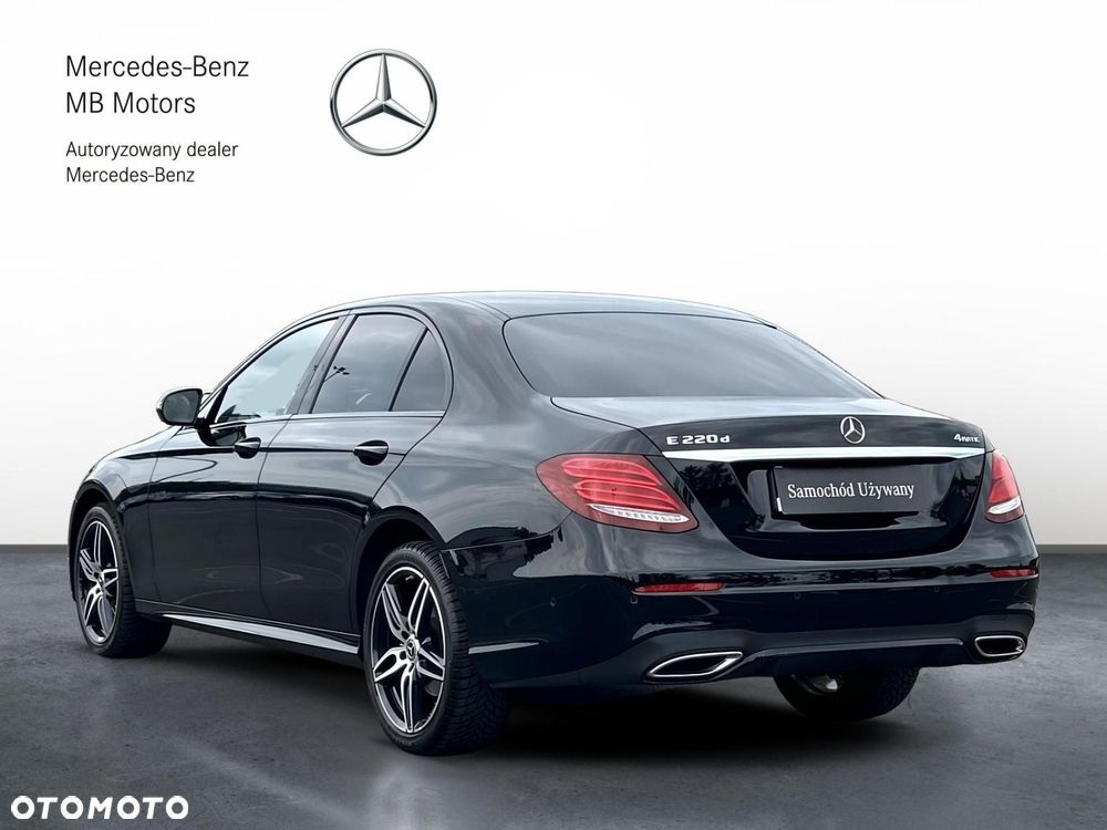 Mercedes-Benz Klasa E 220 d 4Matic 9G-TRONIC AMG Line - 4