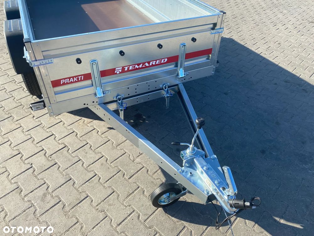 TEMARED Dostawa przyczepa 263x125x40cm DMC750kg UCHYLNA 2-OSIOWA, WYSOKA BURTA - 15