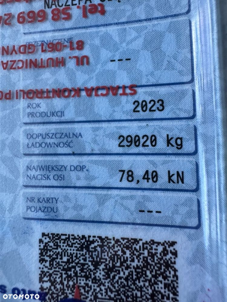 KONICA KONNICA SŁUPEK NACZEPY FLIEGL 2023 ROK STANDARD - 4