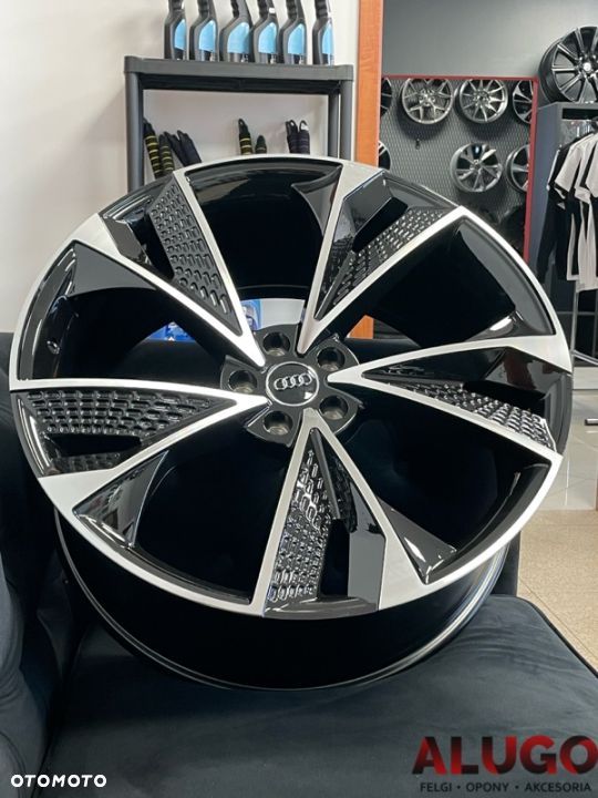 Alufelgi 18 5x112 Audi A5 A4 A6 Skoda Kodiq Karoq Kamiq Octavia RS  Felgi Czarny Połysk NOWE FV-VAT - 5