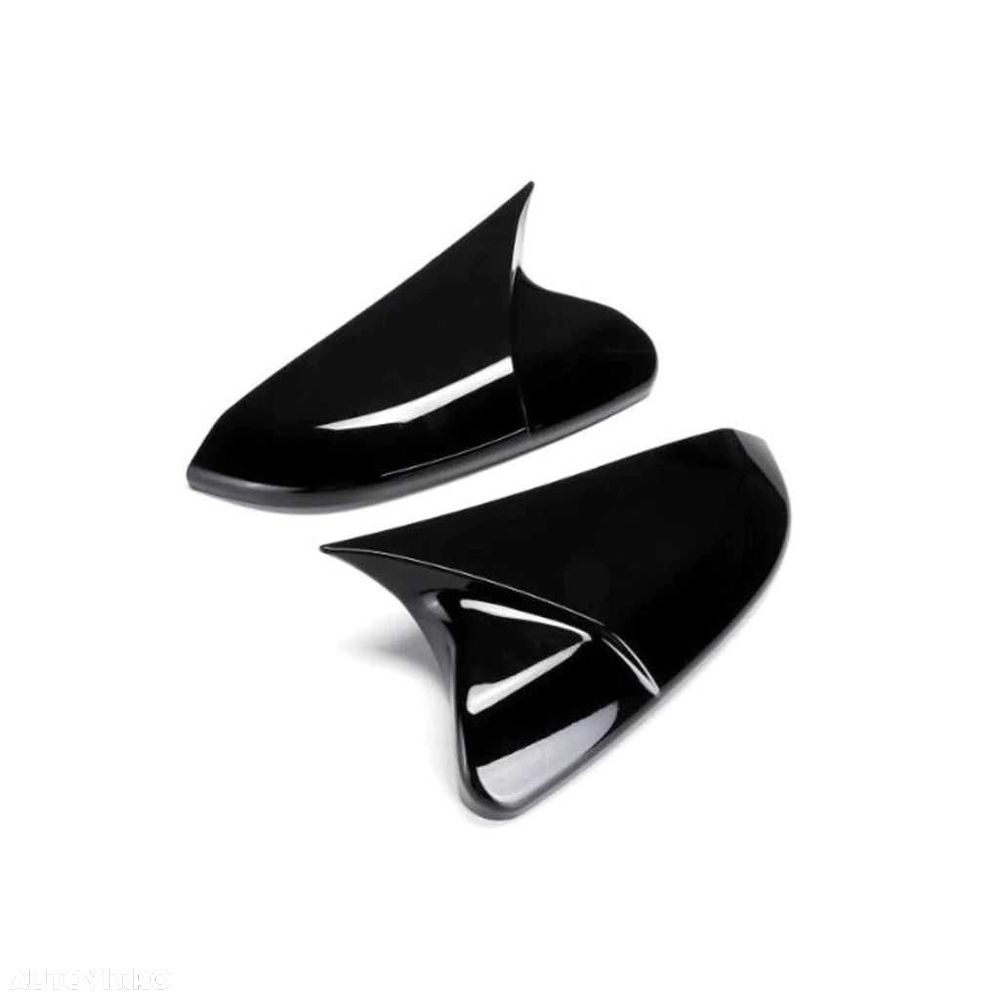 Capace Oglinzi Oglinda M Style Batman Audi A4 B9, Negru Lucios 2016-19 - 3