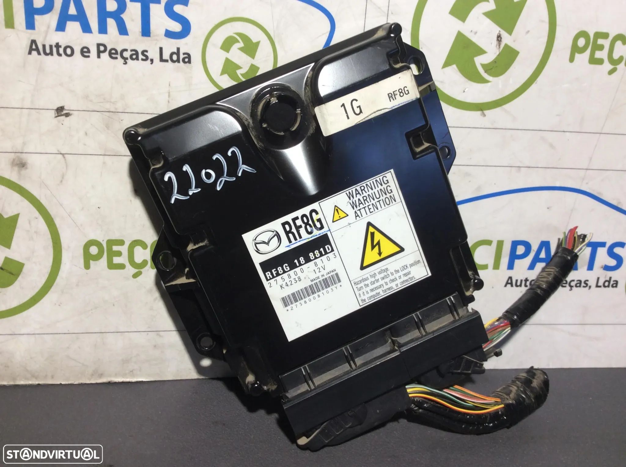 Centralina Motor Mazda 6 ano 2008  2.0MZR.cd 140cv  RF8G18881D - 1