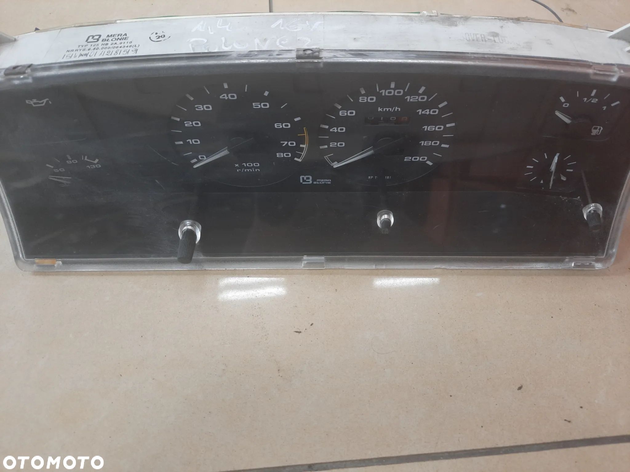 Licznik Polonez 1.4 16V - 1