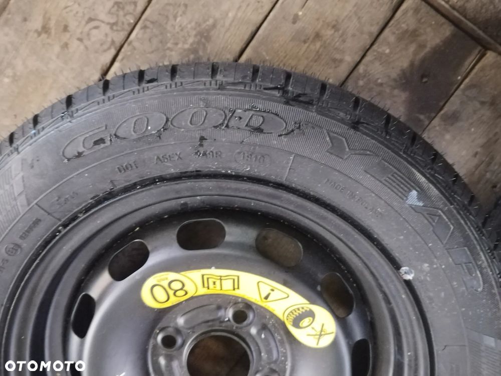 KOŁO ZAPASOWE 14'' FORD FIESTA MK7 (2008-2015) 175/65/14 4X108 GOODYEAR - 3