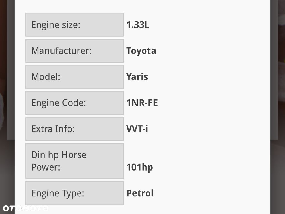 Silnik kompletny Toyota Yaris 1.33 1nr-fe film video 101 koni - 13