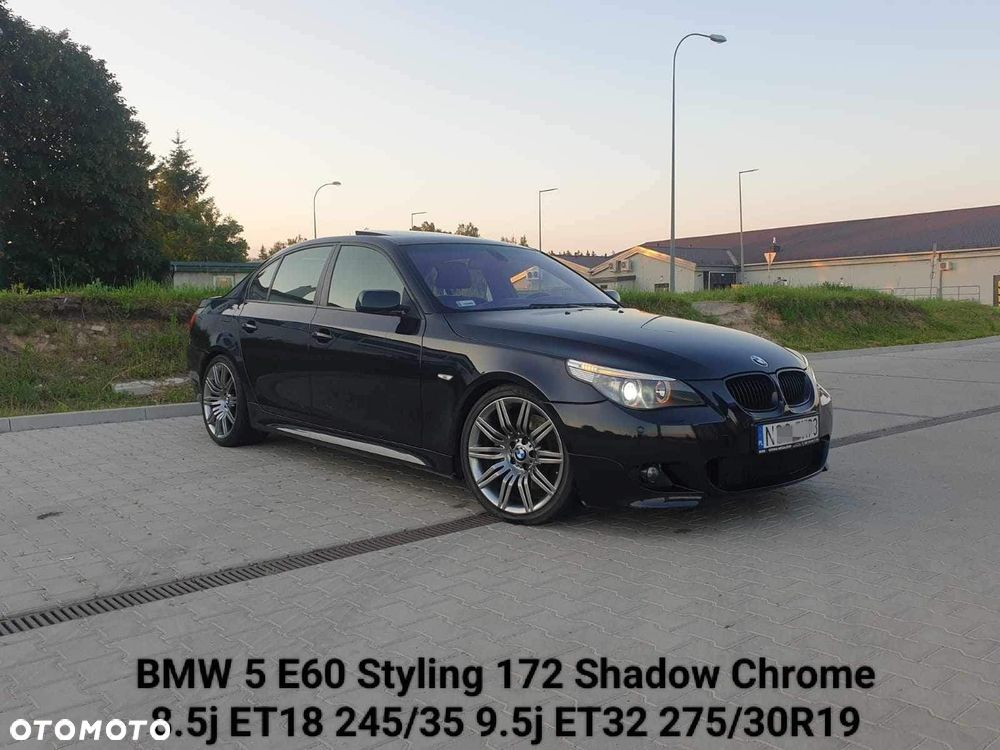 Oryginalne felgi BMW E60 19 grafit Shadow Chrome Styling 172 8.5j ET18 9.5j ET32 F01 E61 E65 dwie szerokości - 10