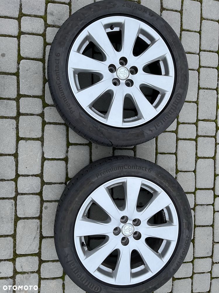 Alufelgi 5x100 17 cali Toyota Prius Verso Yaris Corolla GT 86 Avensis - 6
