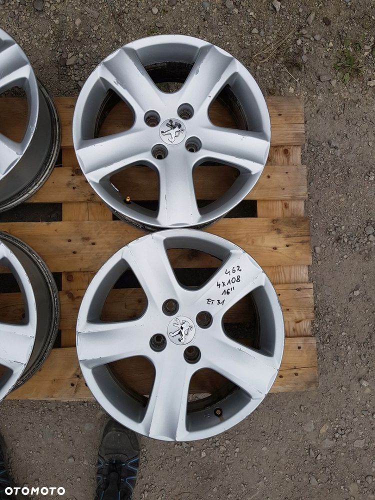 ALUFELGI DV119-T12 PEUGEOT 308 307 206 6.5x 16 4X108 ET 31 - 3
