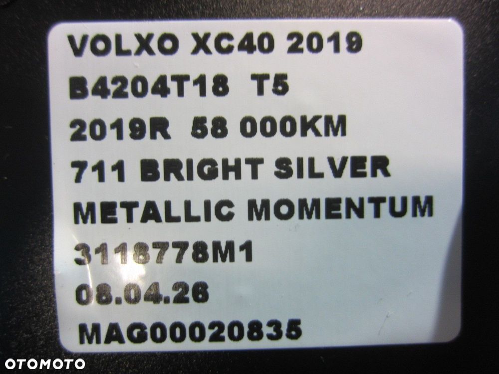 VOLVO XC40 XC 40 MODUŁ ŁADOWANIA INDUKCYJNEGO ŁADOWARKA INDUKCYJNA 32218920 - 6