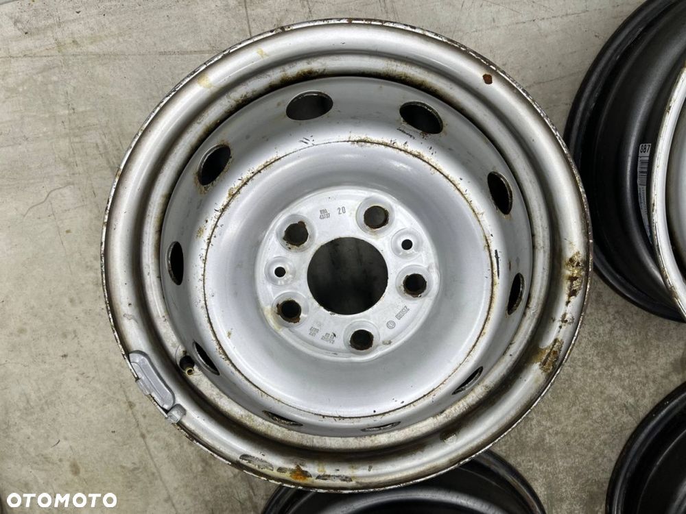Felgi Citroen Jumper Ducato Boxer Movano 15 cali 6jx15 ET68 5x118 felgi stalowe KOMPLET KFZ 8877 - 10