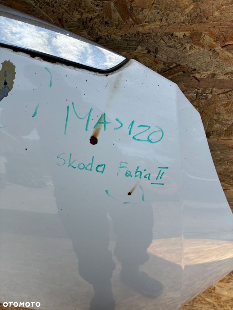 Skoda Fabia 2 II MASKA POKRYWA SILNIKA - 2
