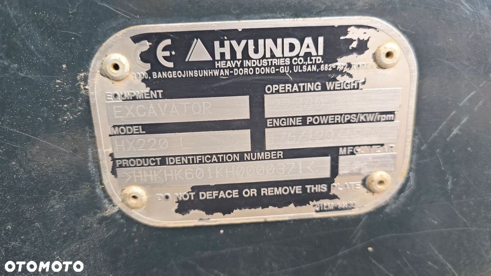 Hyundai Hx220 - 7