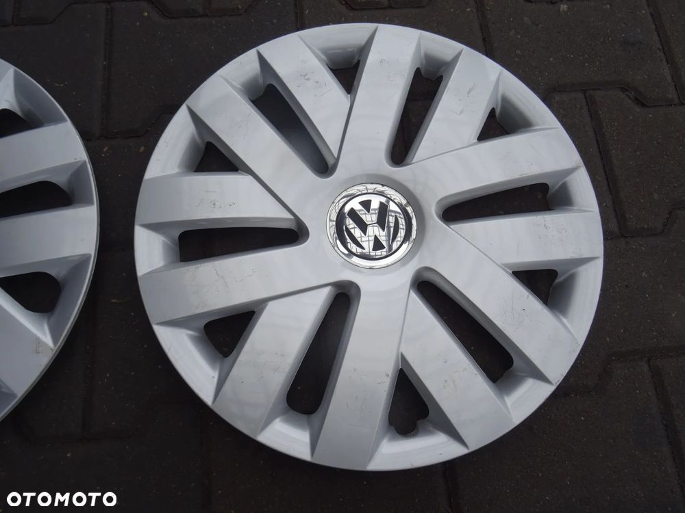 VOLKSWAGEN Oryginalne Kołpaki 15 na spinki - 4