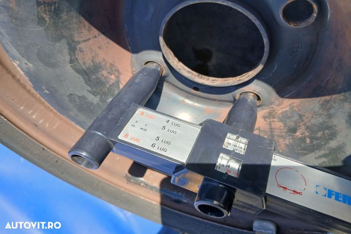 Jante tabla cu anvelope 16 - set 185/60 R15 ET27 185/60 R15 ET27 Citr - 6