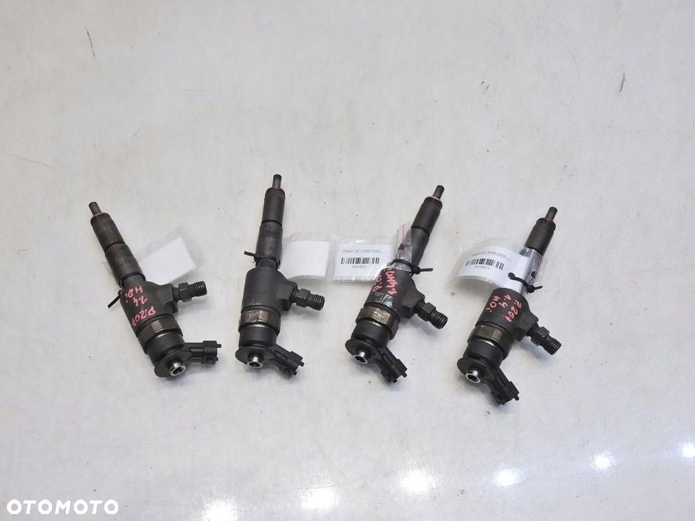 WTRYSK WTRYSKI PEUGEOT 207 1.4 HDI 0445110252 - 8