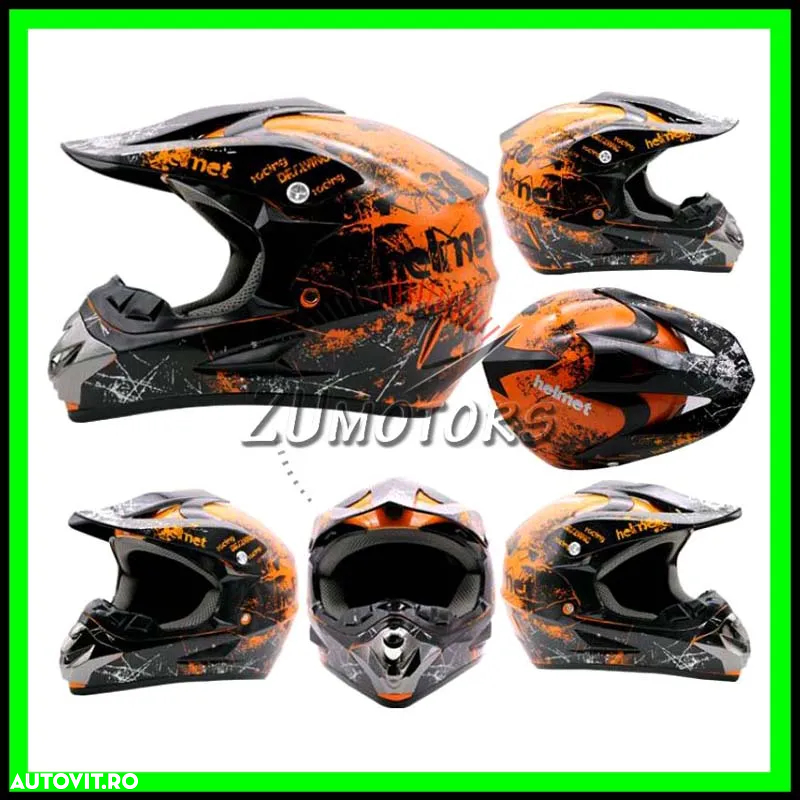 Casca Moto Atv Cross Enduro Downhill - M / L / XL - 3