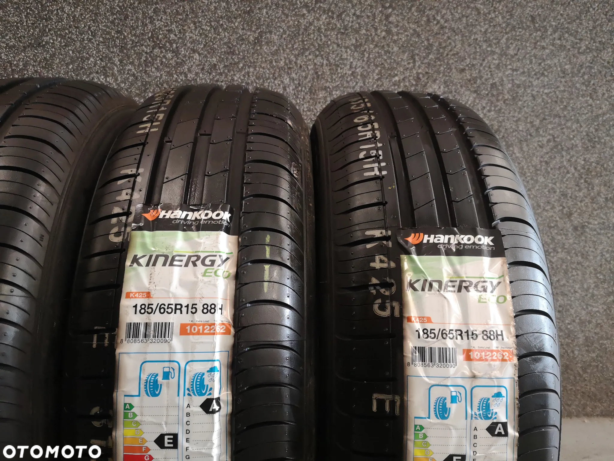 Opony Letnie Hankook Kinergy Eco 185/65/15 88H 4szt. - 3