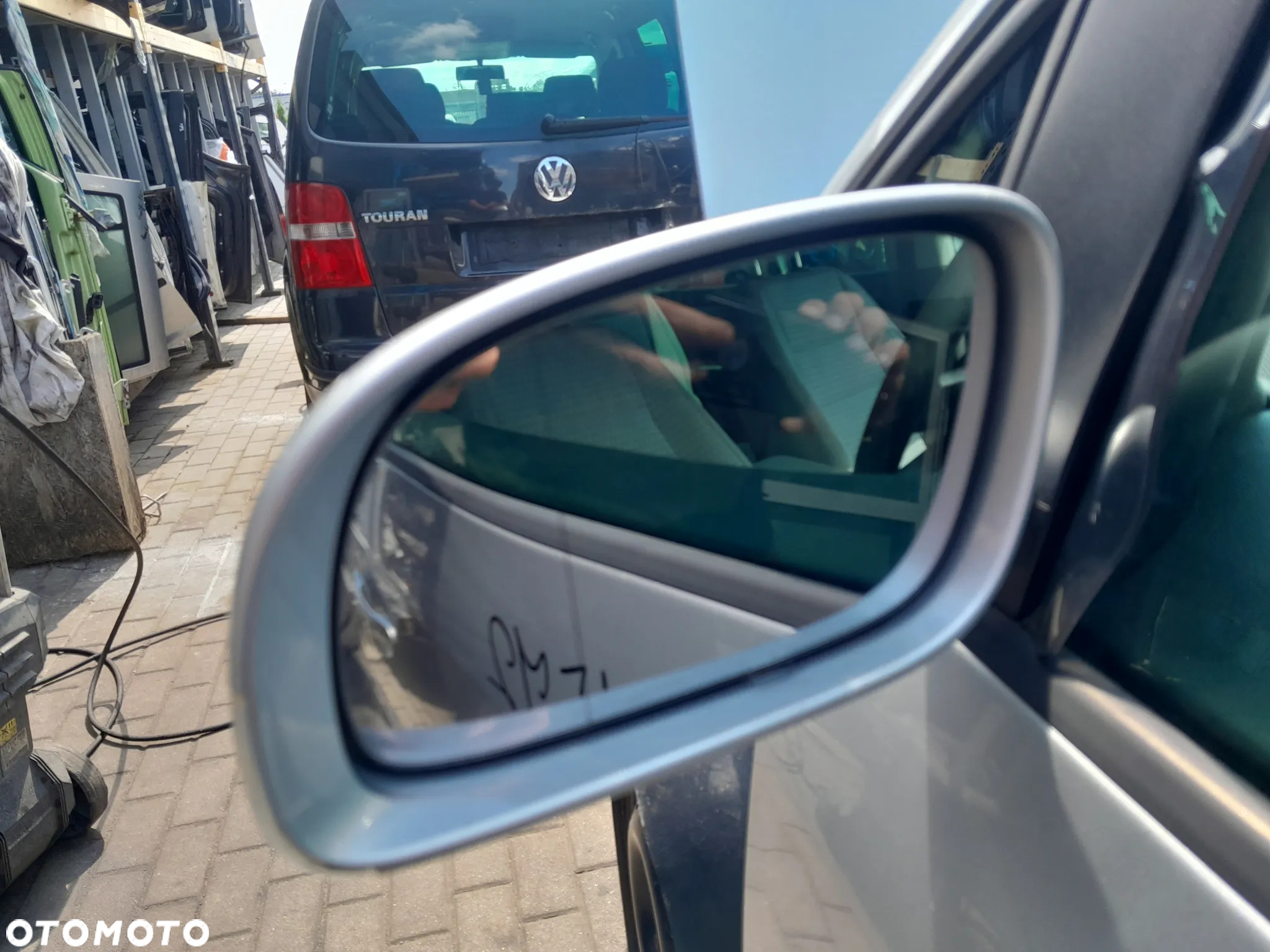 VW TOURAN LUSTERKO LEWE PRZEDNIE LEWY PRZÓD KOLOR: LA7W - 5