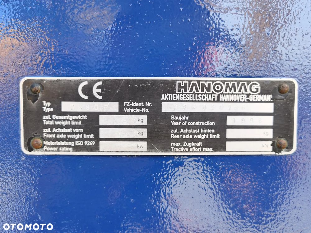 Hanomag D580E - 11