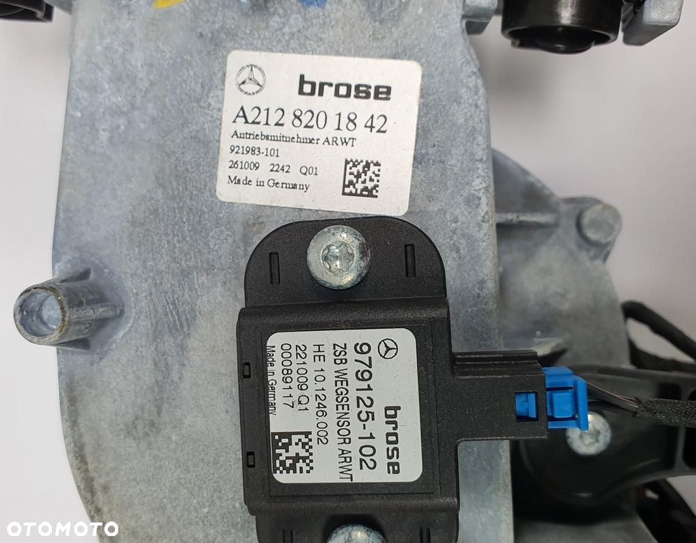 SILNICZEK SIŁOWNIK DOCIĄG KLAPY TYŁ MERCEDES W212 A2128201842 A2129004203 - 5