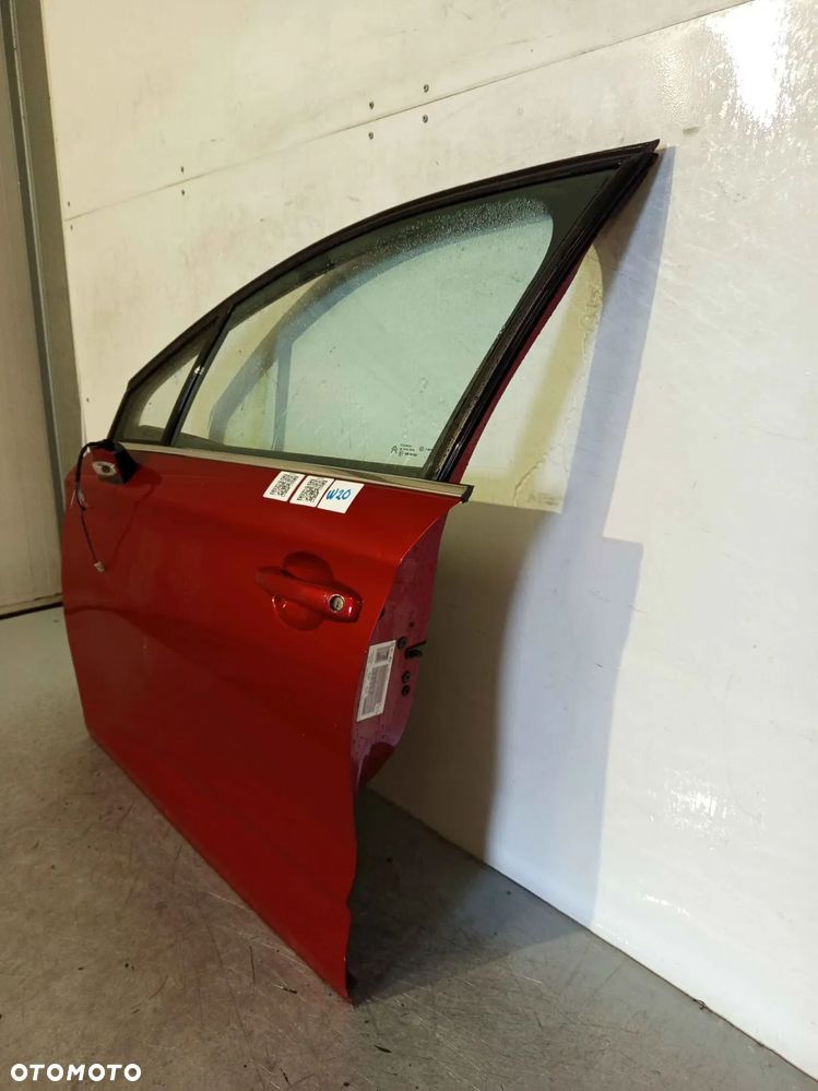 + DRZWI PRZOD PRZEDNIE LEWE CITROEN C4 II B7 LKR BORDO BORDOWE - 3