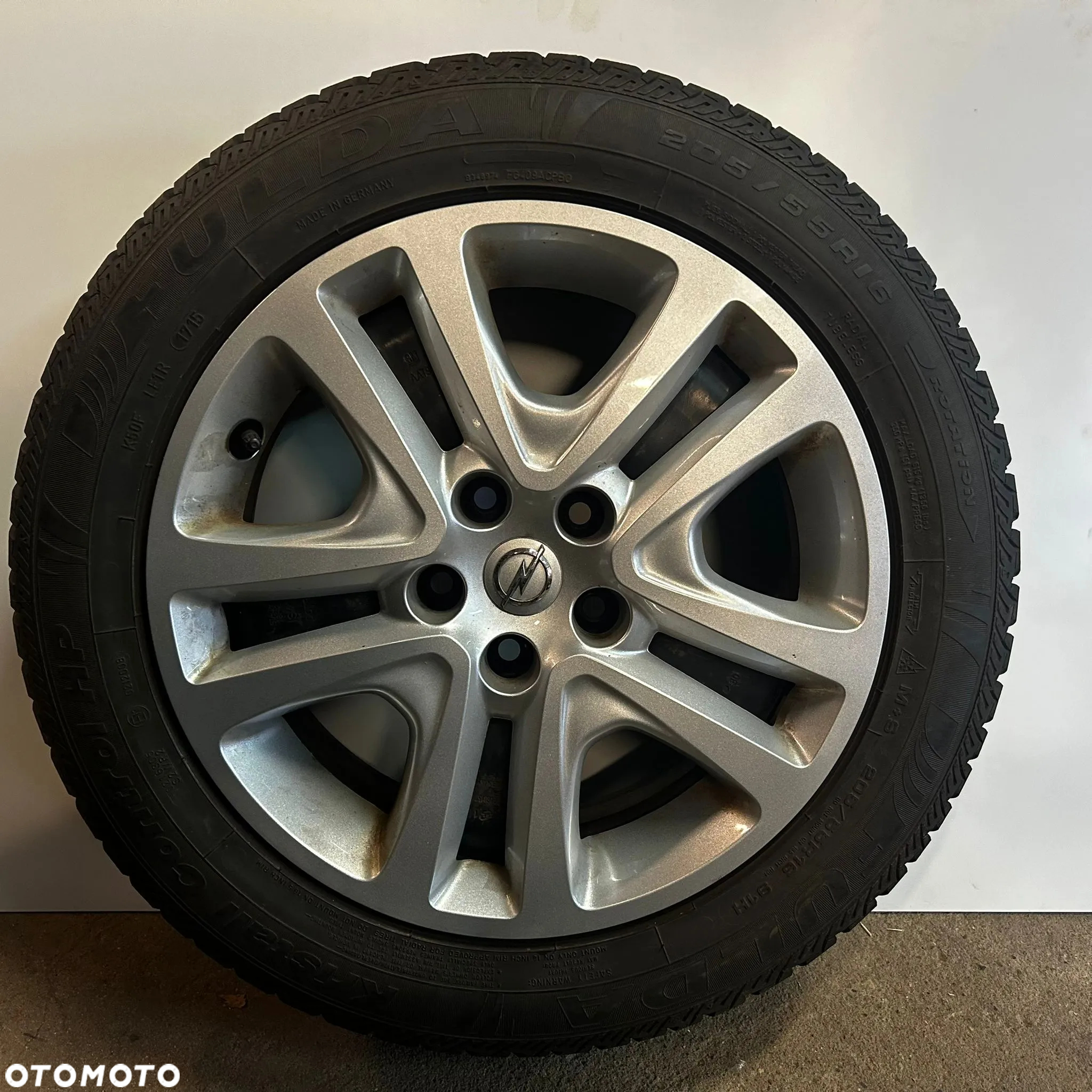 Felga stalowa strukturalna Opel OE Astra K 6.5Jx 16" 5x105 ET41+ KOŁPAKI - 2