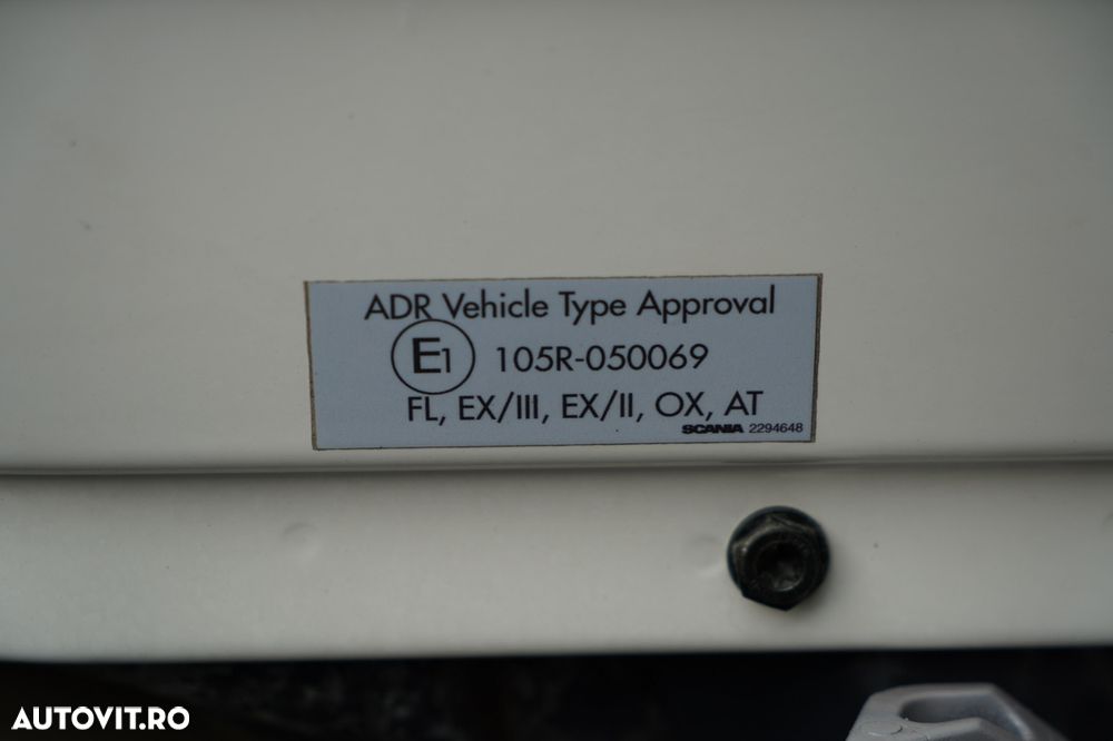 Scania G 410 / HIDRAULICĂ / ADR COMPLET / RETARDER / ANVELOPE 100% / EURO 6 - 36