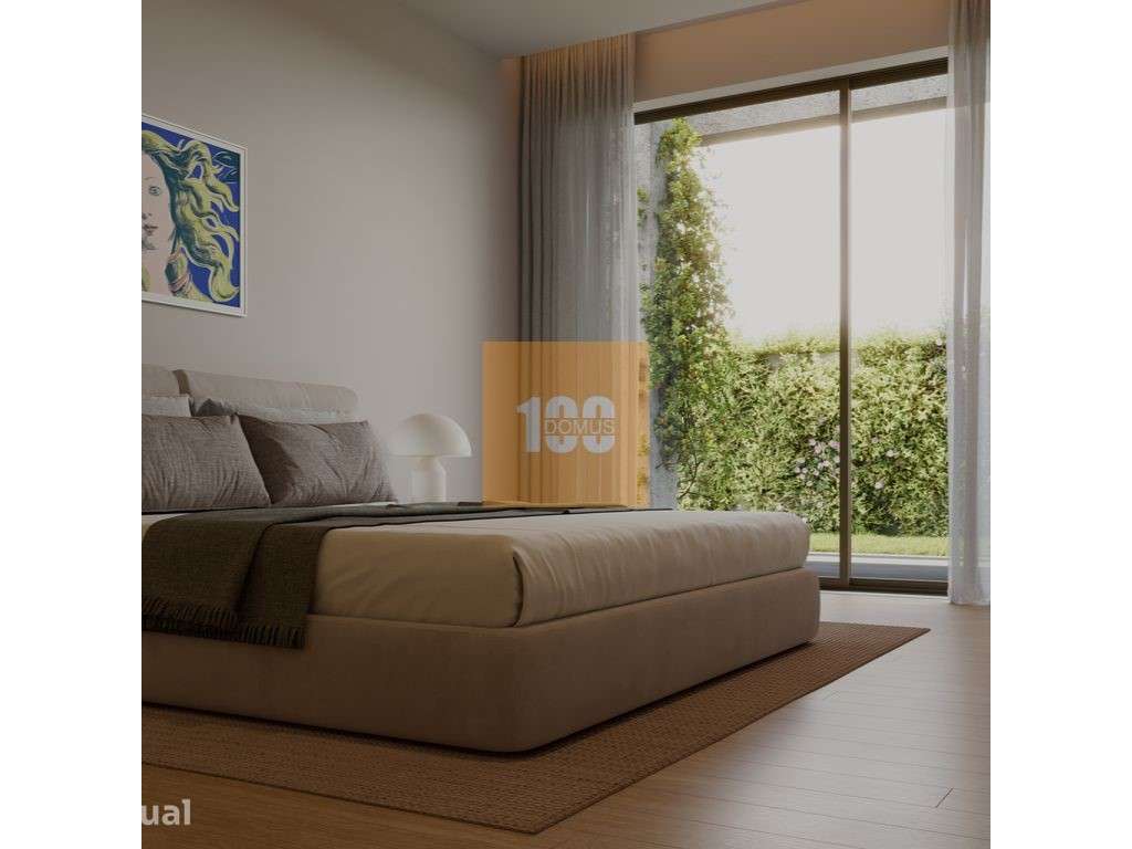 T1 novo com terraço e jardim - Foz - Grande imagem: 4/32