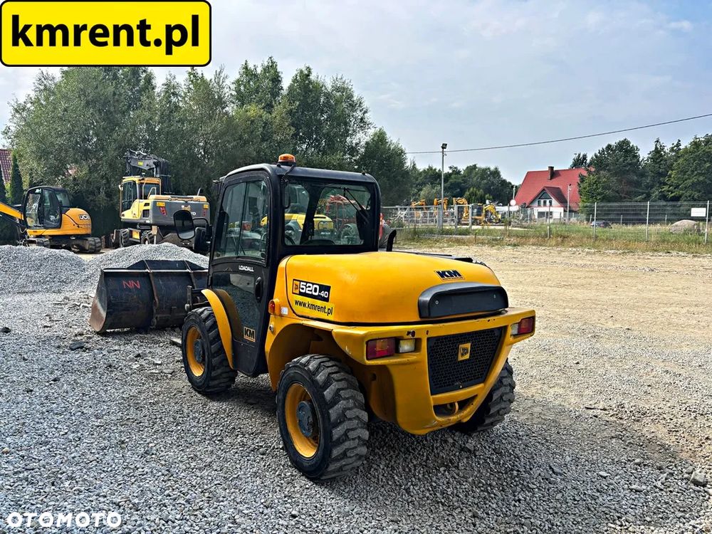 JCB 520-40 4WS ŁADOWARKA TELESKOPOWA 2020R | MANITOU MT 420 H, MANITOU BT 420, JCB 516-40, MERLO P 25.6, BOBCAT TL25.60, DIECI MINI AGRI 25.6, GENIE GTH-2506 - 18