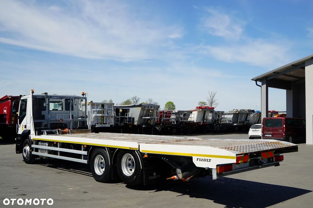 Iveco STRALIS 360 / 6X2 /  LAWETA / PLATFORMA 9,3 M / NAJAZDY HYDRAULICZNE / WYCIĄGARKA / OŚ PODONOSZONA  / EURO 6 - 5