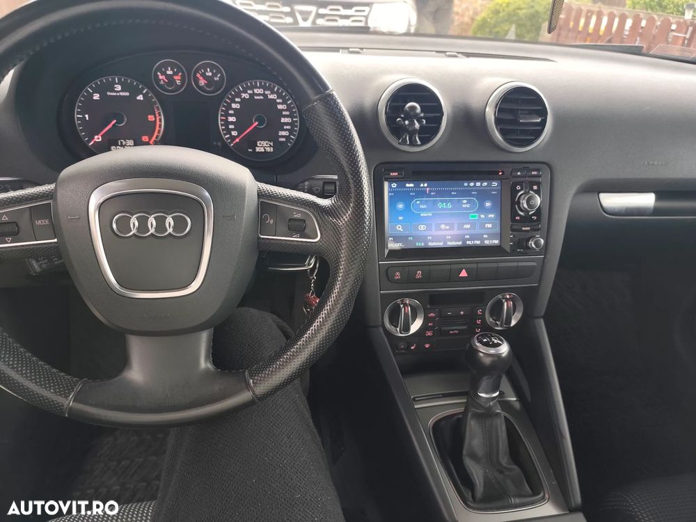 Audi A3 2.0 TDI ack DPF quattro S line Sportpaket - 16