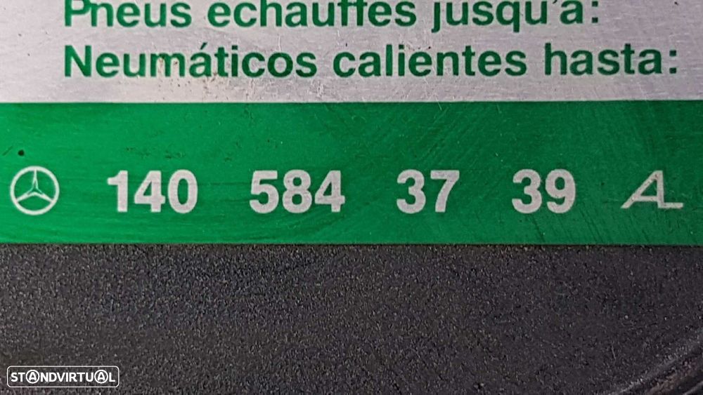 TAMPA DE COMBUSTÍVEL MERCEDES CLASE S (W140) BERLINA S 300 D (140.135) - 2