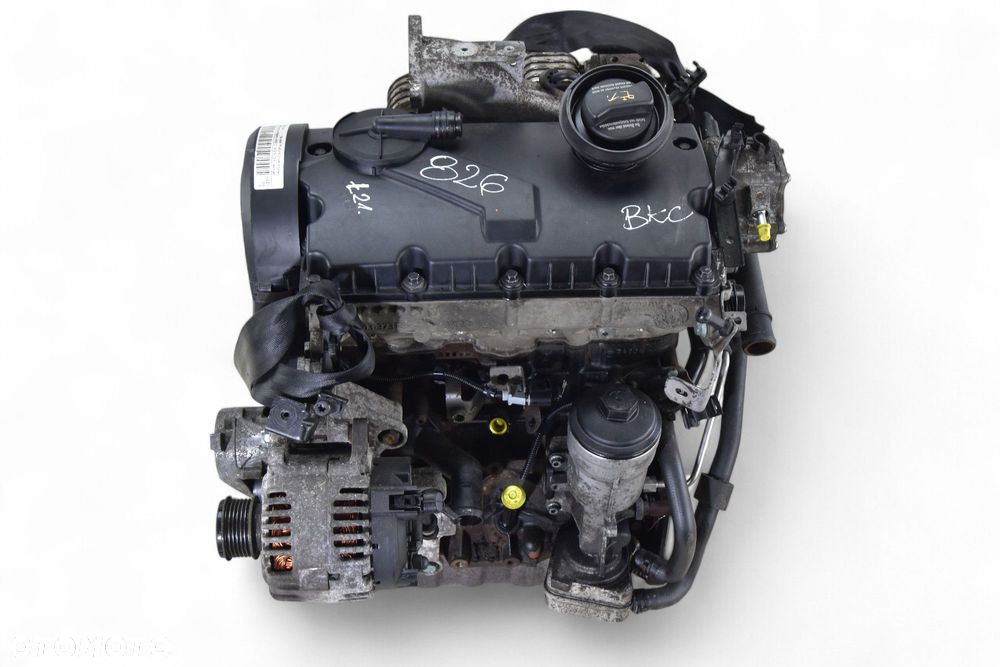 Silnik GOLF V PASSAT B6 SUPERB II TOURAN ALTEA 1.9TDI 105KM BKC KOMPRESJA - 2