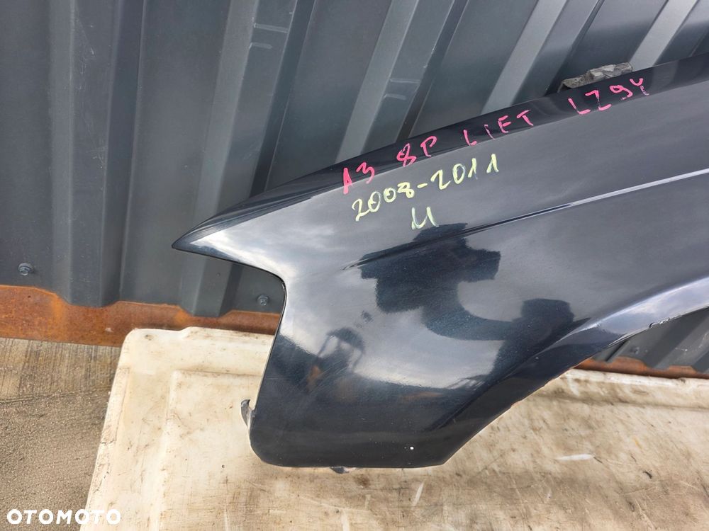 BŁOTNIK LEWY PRZÓD AUDI A3 8P LIFT 2008-2012 LZ9Y ! - 3