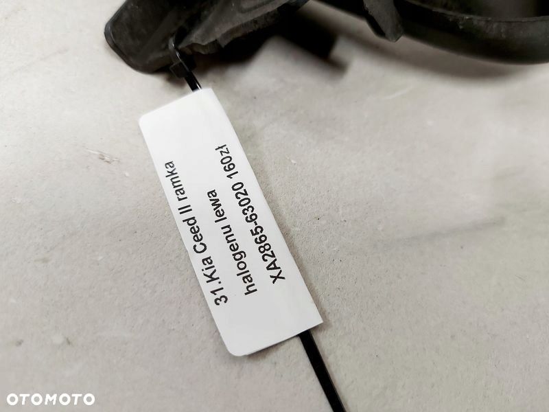kia ceed ii ramka halogenu lewa xa2865-63020 - 4
