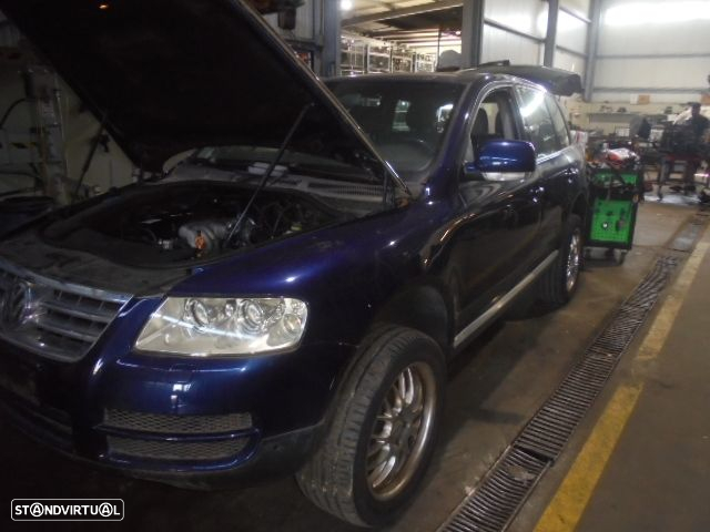 Carro MOT: BAC CXVEL: FEA VW TOUAREG 2003 2.5 TDI 174CV 5P AZUL DIESEL - 3