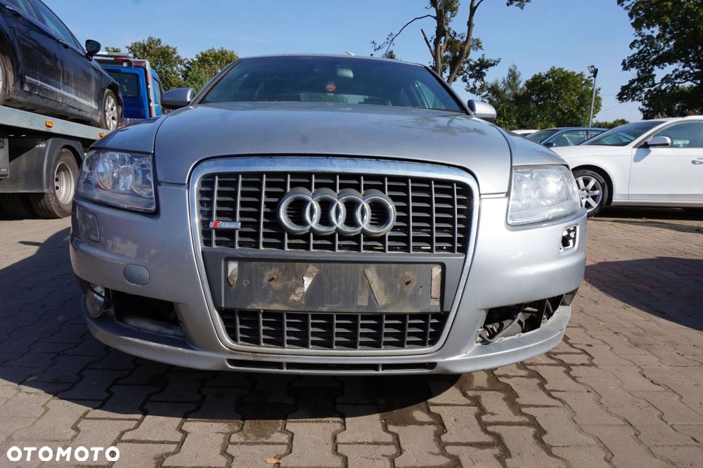 MASKA ZDERZAK BŁOTNIKI LAMPY A6 C6 LY7J S-LINE AUDI 2004-2008 SREBRNY PRZÓD KOMPLETNY - 10