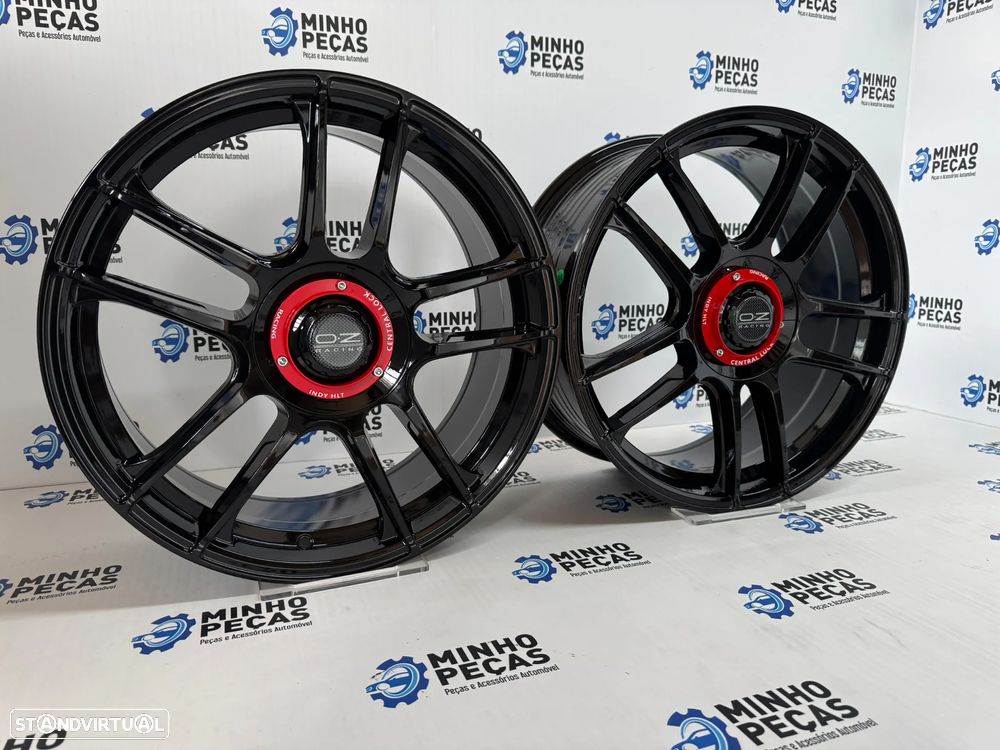 Jantes look OZ Indy HLT em 18 (5x100/5x112) Preto Brilho - 3