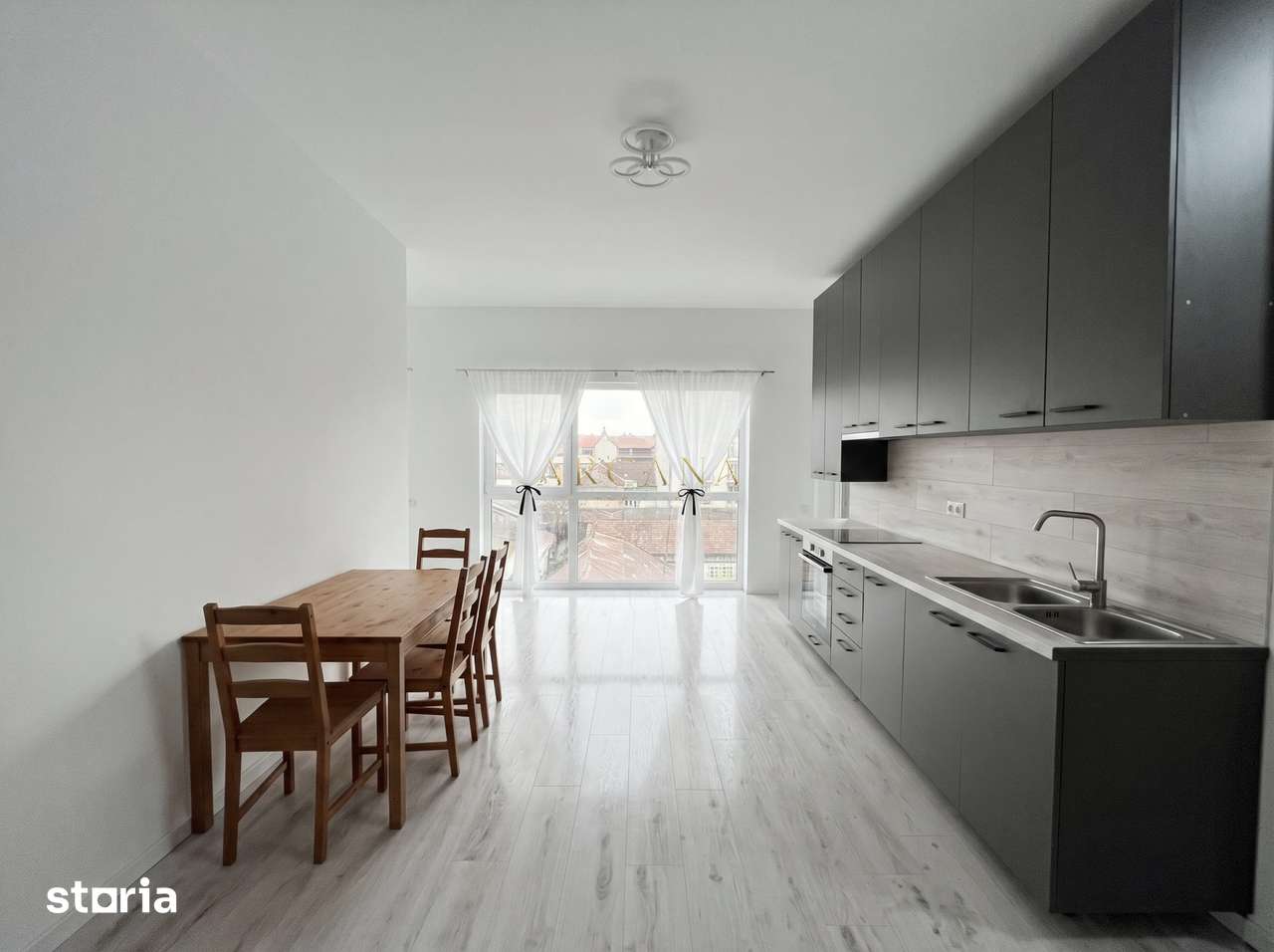Apartament mobilat 3 camere bloc 2023 Semicentral — fotografia 3
