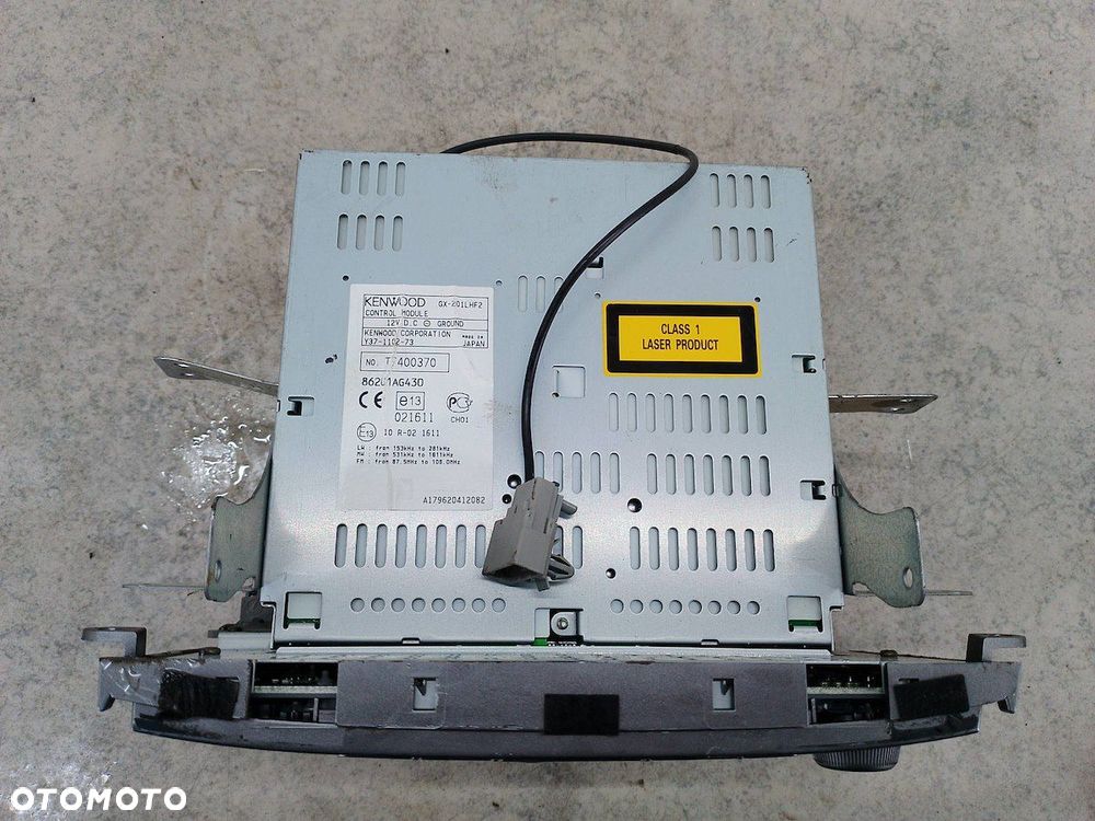 RADIO FABRYCZNE SUBARU OUTBACK III 86201AG430 Y37-1102-73 - 8