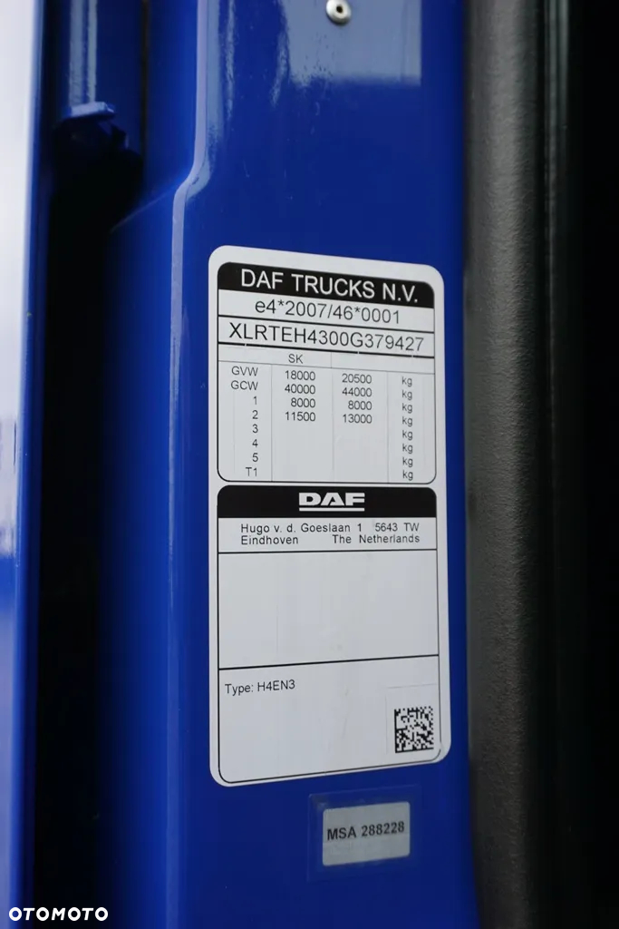 DAF 106 / 480 / EURO 6 / ACC / SUPER SPACE CAB - 11